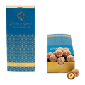 Piemonte hazelnuts in milk chocolate (130g)