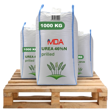 Urea 46%N Prilled (price per MT and 1000kg Big-Bag Packaging)