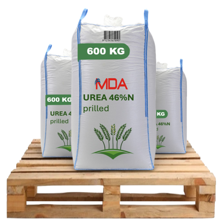 Urea 46%N Prilled (price per MT and 600kg Big-Bag Packaging)