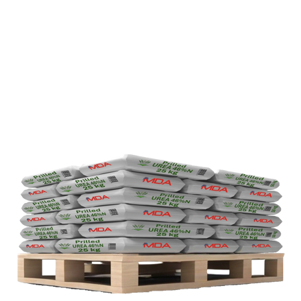 Urea 46%N Prilled (price per MT for 25kg Big-Bag Packaging)