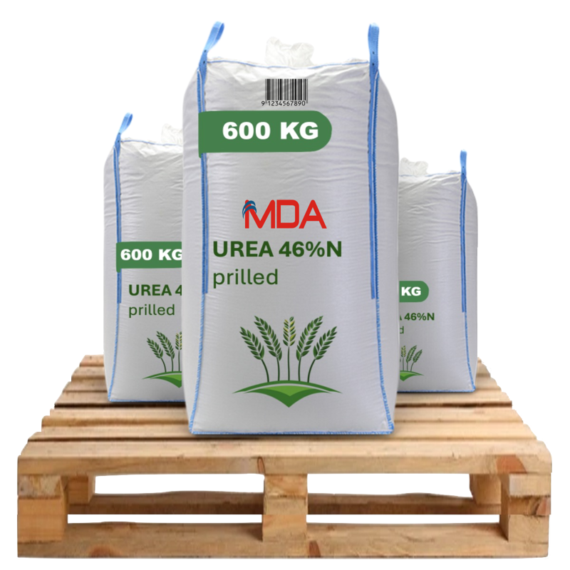 Urea 46%N Prilled (price per MT and 600kg Big-Bag Packaging)