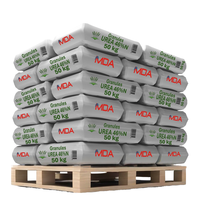 Urea 46%N Granules (price per MT for 50kg Big-Bag Packaging)