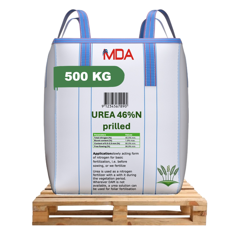 Urea 46%N Prilled (price per MT for 500kg Big-Bag Packaging) Urea 46%N Prilled (price per MT for 500kg Big-Bag Packaging)