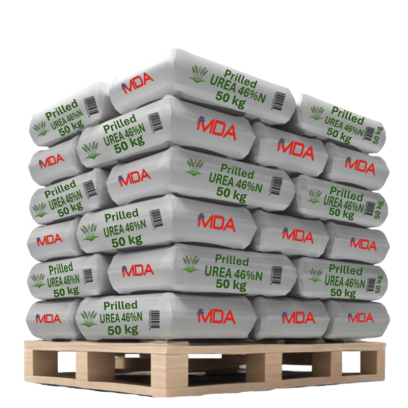 Urea 46%N Prilled (price per MT for 50kg Big-Bag Packaging)