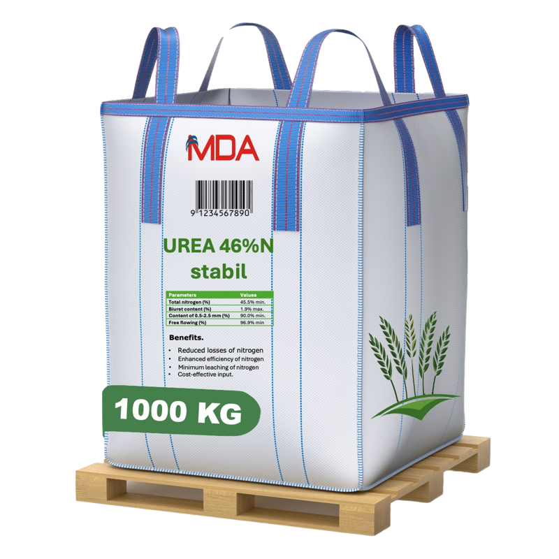 Urea 46%N Stabil (price per MT for 1000kg Big-Bag Packaging)